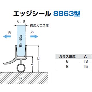 シリコンシール材 MFS-B型、特殊両面テープ MFT ガラスドア関連商品