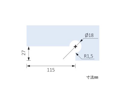 画像3: 下部ヒンジ – イタリア製スピンドル