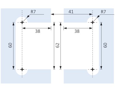 画像3: 真鍮ガラスドア用ヒンジ（丁番） ガラス板取付けタイプ